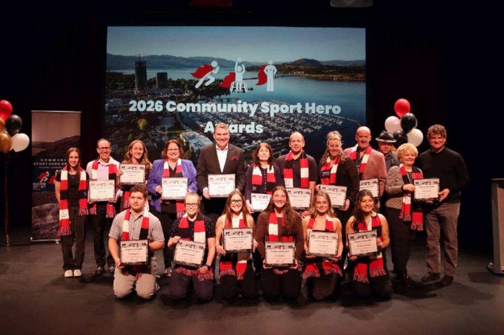 Okanagan athletes recognized at Community Sport Hero Awards