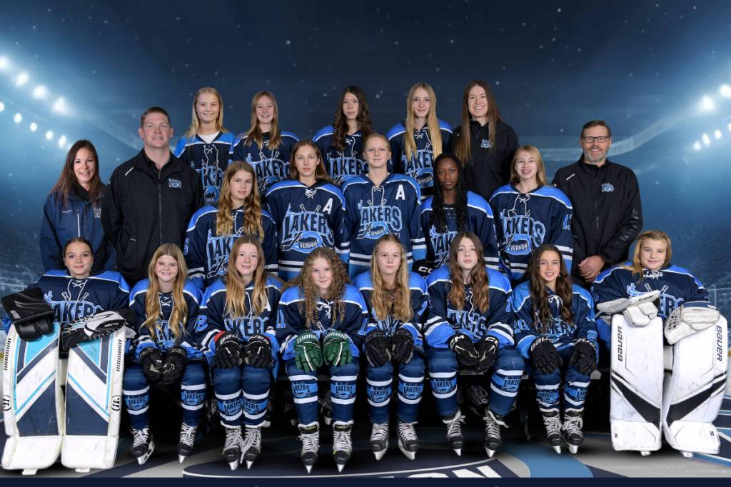 The tournament host Vernon Lakers take on the Prince George Capitals tonight, Thursday, March 19, at 5:45 p.m. at Kal Tire Place North in their first game at the B.C. U13 Girls Minor Hockey Championships. (Contribured)